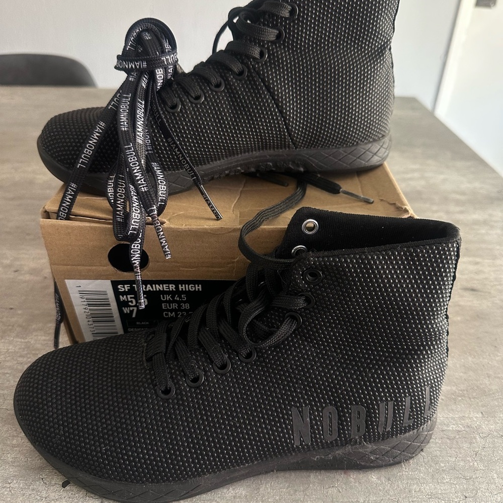 NOBULL Black SF Trainer High Sneakers